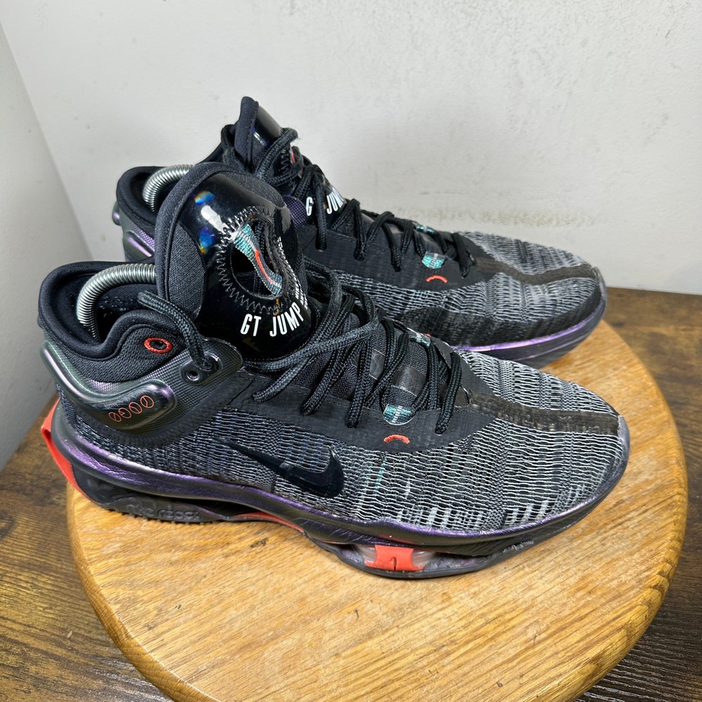 Nike Air Zoom GT Jump 2 Black Anthracite Crimson FV1895-001 Mens 10.5 Basketball